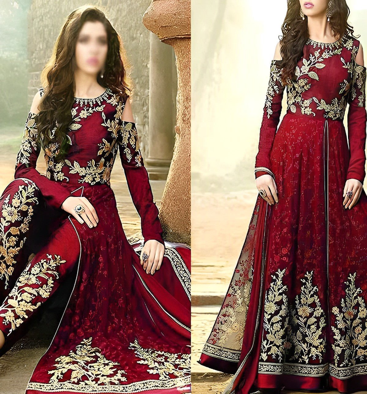 Anarkali Style Maxi - Varsa.pk