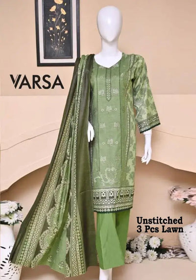 Casual Lawn Summer 3 Pcs Unstitched - Varsa.pk