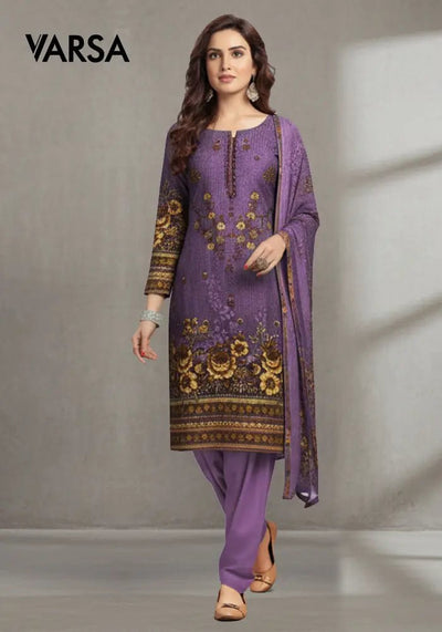 Dhanak 3 Pc Unstitched Suit - Varsa.pk