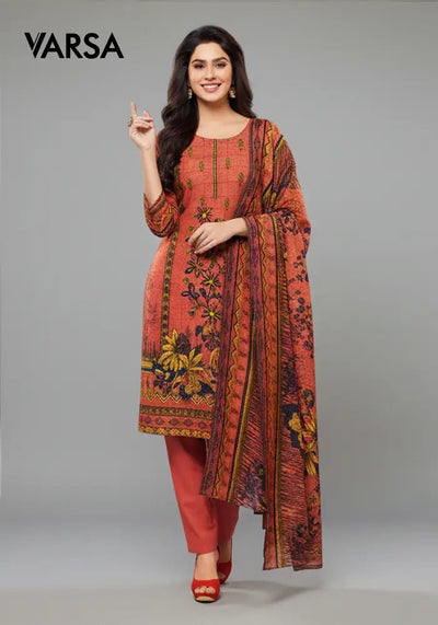 Dhanak 3 Pc Unstitched Suit - Varsa.pk