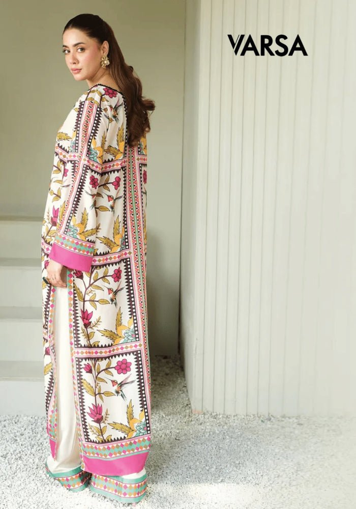 Digital Printed Summer Lawn - 2 Pcs Unstitched - Varsa.pk