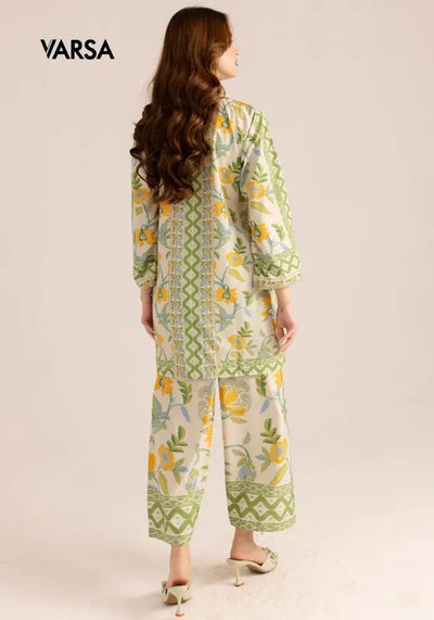 Digital Printed Summer Lawn - 2 Pcs Unstitched - Varsa.pk