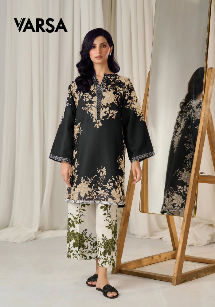 Digital Printed Summer Lawn - 2 Pcs Unstitched - Varsa.pk