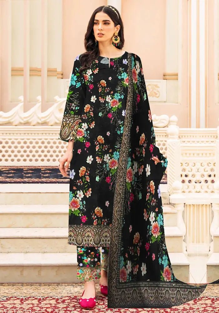 Digital Printed Summer Lawn - 3 Pcs Unstitched - Varsa.pk