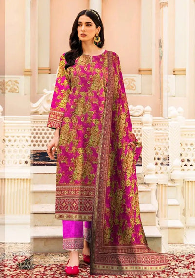 Digital Printed Summer Lawn - 3 Pcs Unstitched - Varsa.pk