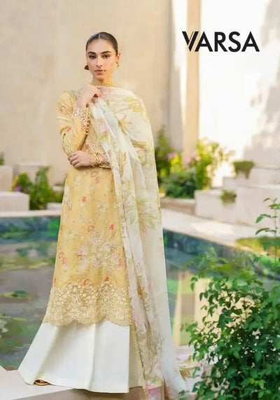 Elegant Lawn Summer 3 Pcs Unstitched - Varsa.pk