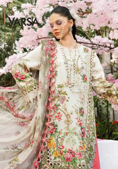 Gorgeous Lawn 3 Pcs Unstitched - Varsa.pk