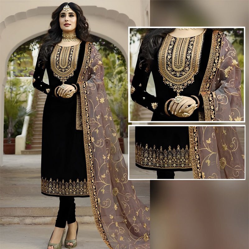 Heavy Dupatta Kameez Shalwar - Varsa.pk