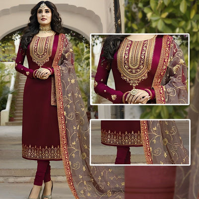 Heavy Dupatta Kameez Shalwar - Varsa.pk