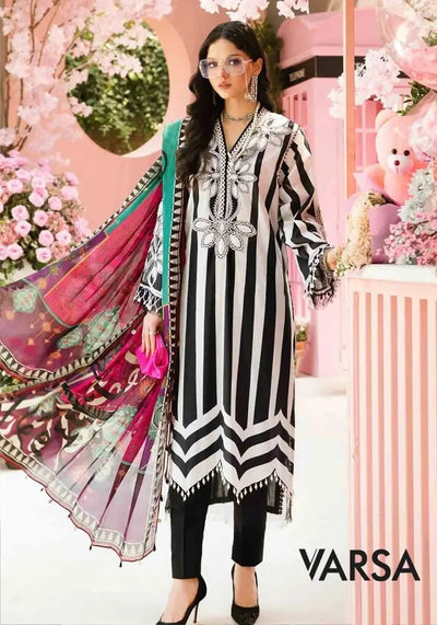 Lawn Summer 3 Pcs Lawn Unstitched - Varsa.pk
