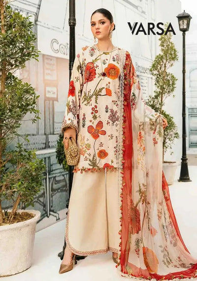 Lawn Summer 3 Pcs Lawn Unstitched - Varsa.pk