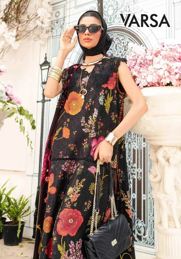 Lawn Summer 3 Pcs Lawn Unstitched - Varsa.pk