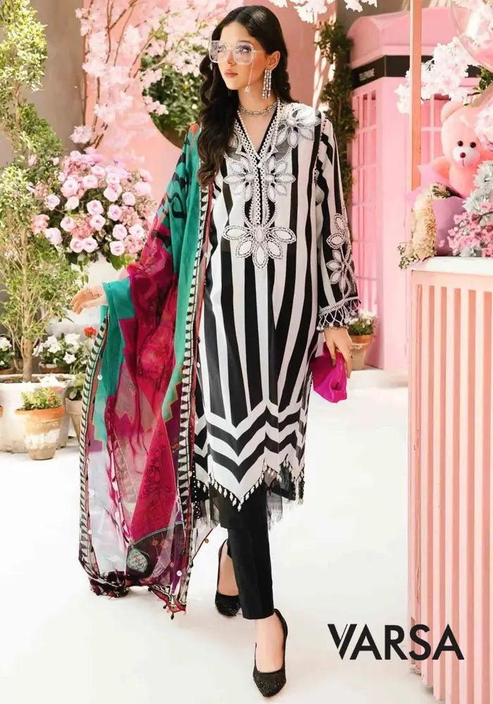 Lawn Summer 3 Pcs Lawn Unstitched - Varsa.pk
