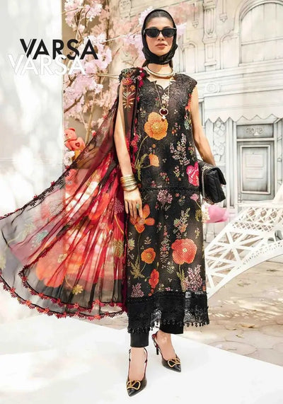 Lawn Summer 3 Pcs Lawn Unstitched - Varsa.pk