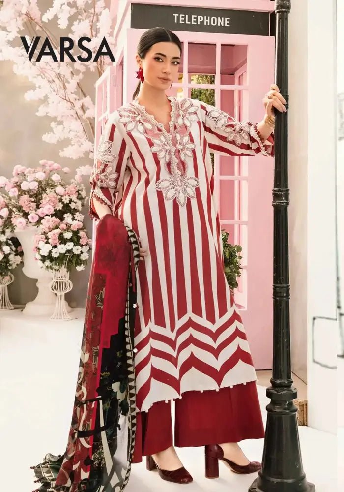Lawn Summer 3 Pcs Lawn Unstitched - Varsa.pk