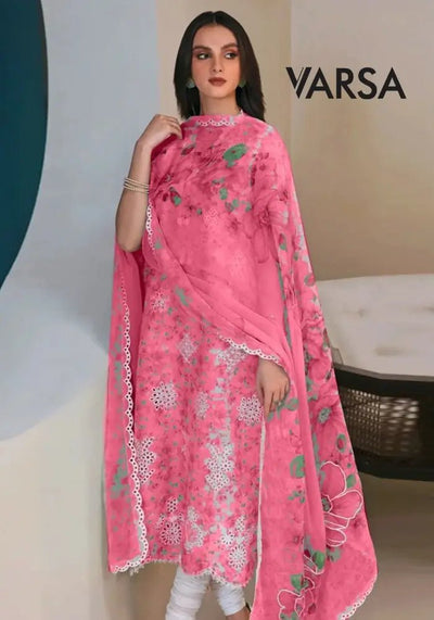 Lawn Summer 3 Pcs Unstitched - Varsa.pk