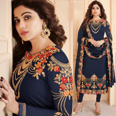 Necklace Style Kameez Shalwar - Varsa.pk