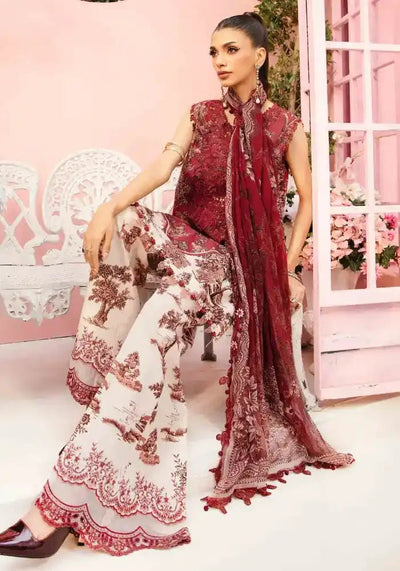 Premium Lawn Summer 3 Pcs Unstitched - Varsa.pk