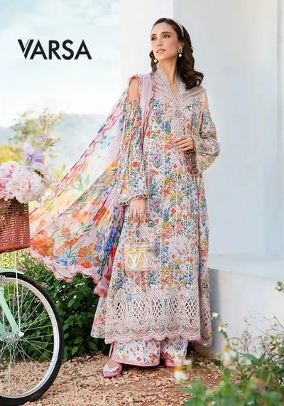 Pretty Style Lawn 3 Pcs Unstitched - Varsa.pk