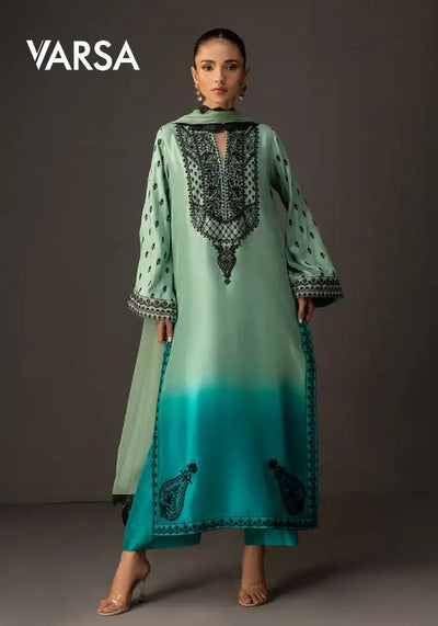 Silk Tye n Dye 3 Pc Unstitched Silk - Varsa.pk